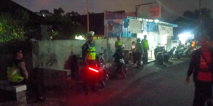 Kapolsek Kediri Pimpin Pengamanan Giat Kampanye Dalam Bentuk Simakrama