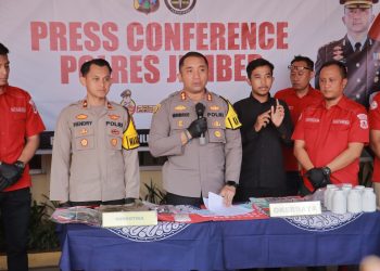 Dua Bulan Polres Jember Berhasil Ungkap 38 Kasus Narkoba, 49 Tersangka Diamankan