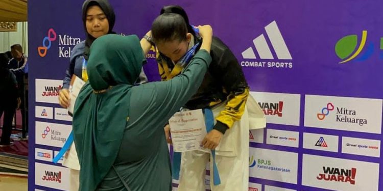 Atlet Karate Polres Kediri Raih Dua Medali di Kejuaraan Internasional Karate Championship 2023