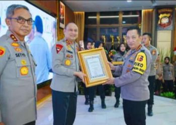 Polda Kalbar Raih Juara III Lomba Pengawasan Melekat dari Kapolri