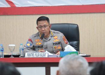 Tim Pamatwil Polda Kalbar Dalam Kunjungan Ke Polres Sekadau Berikan Arahan Terkait Ops Mantap Brata Kapuas 2023-2024