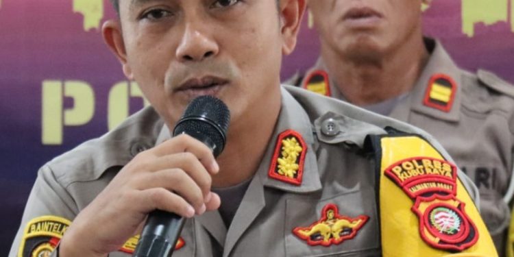 Penekanan Terhadap Tindakan Kejahatan di Kubu Raya Berhasil Turun, Kapolres Paparkan Data Release Akhir Tahun 2023