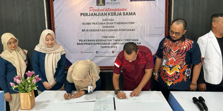 Rutan Pontianak Sepakati PKS dengan BPJS Kesehatan Cabang Pontianak