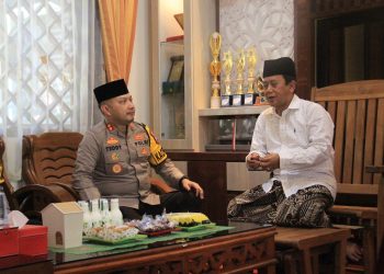 Kapolres Kediri Kota Silaturahmi Ke Sejumlah Ponpes di Kota Kediri