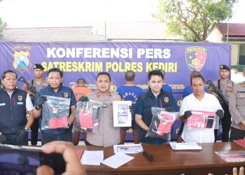 Satresnarkoba Polres Kediri, pada tahun 2023 berhasil mengungkap 180 kasus dengan tersangka 203 orang