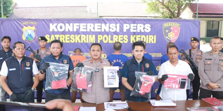 Satresnarkoba Polres Kediri, pada tahun 2023 berhasil mengungkap 180 kasus dengan tersangka 203 orang