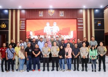 Polres Blitar Kota Gelar Release Akhir Tahun 2023