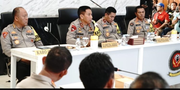 POLDA JABAR GELAR RILIS AKHIR TAHUN 2023