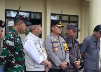 Polres Nganjuk Gelar Apel Kesiapan Pengamanan Malam Tahun Baru 2024