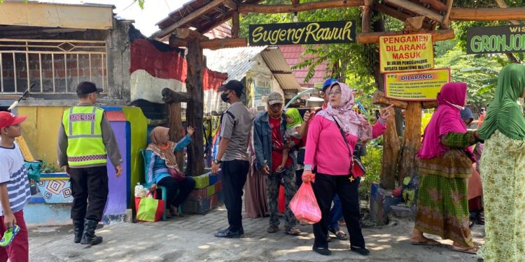 Libur Nataru, Polisi Kediri Aktif Patroli Cegah Kriminalitas di Tempat Wisata