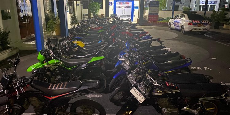 Antisipasi Balap Liar Jelang Malam Tahun Baru, 52 Unit Motor Digiring ke Polres Blitar Kota