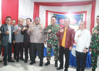 Dandim 0426 Tuba Forkopimda Dan Polres Tuba Zoom Meeting Bersama Dalam Pengamanan Nataru