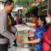 Menyambut Tahun Baru Kapolres Tabanan Berikan Paket Sembako Untuk PHL