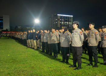 Ribuan Personel Polda Jatim Disiagakan di Malam Pergantian Tahun Baru 2024