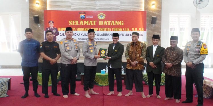 Kapolresta Sidoarjo Gandeng DPD LDII Sidoarjo Wujudkan Pemilu 2024 Damai