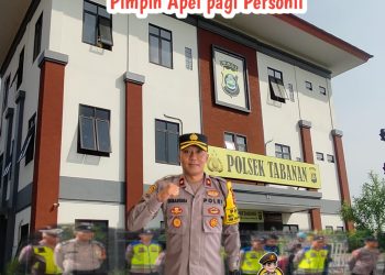 Kapolsek Tabanan Ingatkan Netralitas Kepada Personil Dalam Pemilu 2024