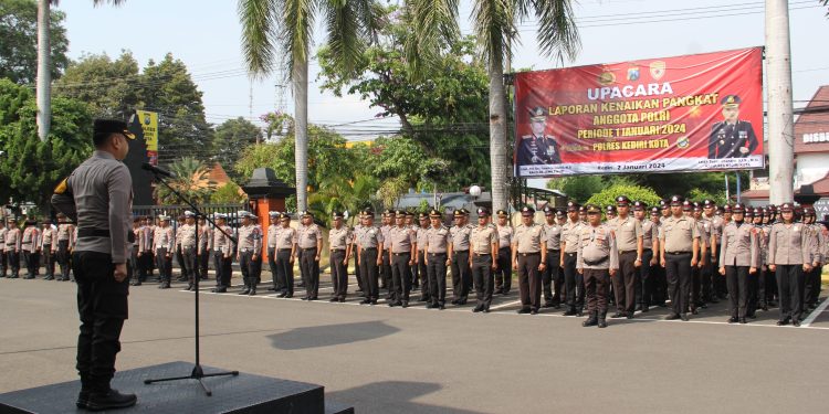 Perayaan Nataru Berlangsung Aman, Kapolres Kediri Kota Sampaikan Apresiasi Dan Wujud Sinergi