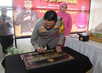 Resmikan Gedung Tantya Sudhirajati, Kapolres Tulungagung : Layani Masyarakat Sepenuh Hati