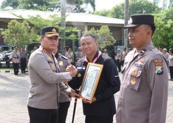 15 Anggota Polres Nganjuk Terima Penghargaan dari Kapolres, Ini Prestasinya