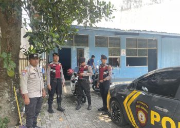 Siagakan Personel 24 Jam,Polres Jember Pastikan Kantor dan Gudang Logistik KPU Aman