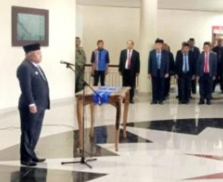 Penjabat Bupati Kepulauan Tanimbar” Piterson Rangkoratat SH” Melantik 58 orang Pejabat eselon II, dan V dilingkup Pemkab