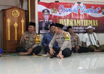 Jumat Curhat, Polres Nganjuk Sosialisasikan Program Cooling System