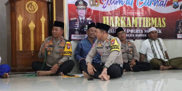Jumat Curhat, Polres Nganjuk Sosialisasikan Program Cooling System