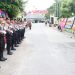 Gelar Tradisi Wellcome dan Farewell Parade, Ini Pesan Dari Kapolres Tulang Bawang Lama dan Baru