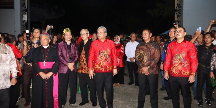 Pangdam Tanjungpura Hadiri Perayaan Natal Oikumene 2023 Provinsi Kalbar