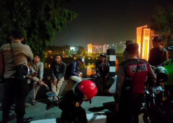 Berikan Rasa Nyaman, Polres Kediri Kota Terus Lakukan Patroli Harkamtibmas