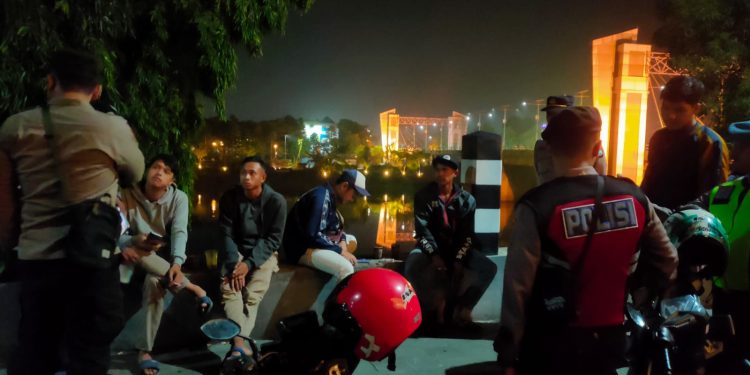 Berikan Rasa Nyaman, Polres Kediri Kota Terus Lakukan Patroli Harkamtibmas