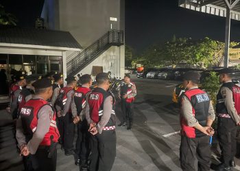 Patroli Blue Light Gabungan Sat Samapta dan Sat Lantas Ciptakan Situasi Aman dan Tentram