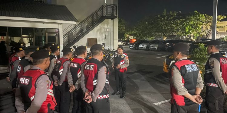 Patroli Blue Light Gabungan Sat Samapta dan Sat Lantas Ciptakan Situasi Aman dan Tentram