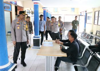 Kapolres Tulang Bawang Gerak Cepat Cek Langsung Pelayanan Publik, Ini Tujuannya