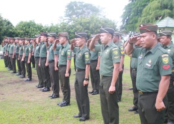 Dandim 0426 Pimpin Sertijab Danramil dan Pabung Mesuji