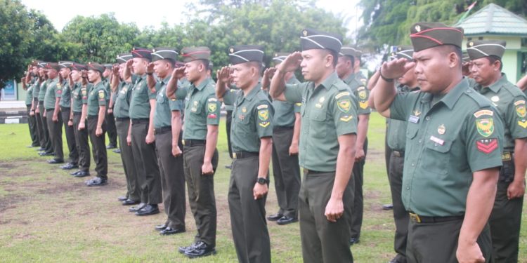 Dandim 0426 Pimpin Sertijab Danramil dan Pabung Mesuji