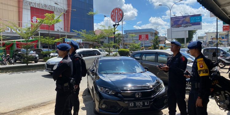 Pastikan keamanan Giat Kampanye Capres/Cawapres, Satgas OMB Kapuas Polda Kalbar Turunkan Subsatgas Anti Drone