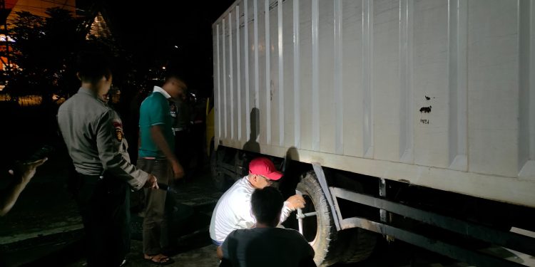 IPTU Triyono: Sempat Alami Kendala, Logistik Surat Suara Pemilu 2024 Tiba di Sekadau dengan Selamat