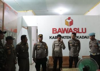 Patroli Gabungan Skala Besar, Tiga Pilar Sekadau Ciptakan Rasa Aman bagi Masyarakat