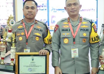 Berikan Layanan Maksimal Saat Nataru, Polres Jember Raih Juara Lomba Pos Ops Lilin Semeru 2023/2024