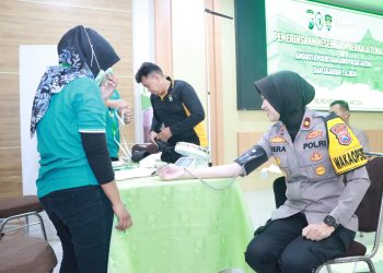Cek Kesehatan Berkala, Wakapolres Kediri Ikuti Rikkes TA 2024
