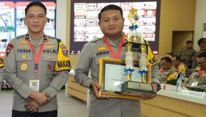 Polres Ngawi Raih Juara Satu Penilaian Pos Ops Lilin Semeru 2023