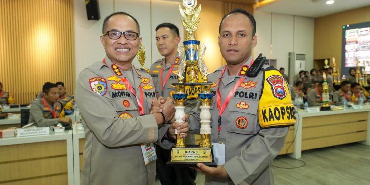 Ketiga Kalinya Polres Madiun Kota Kembali Raih Predikat Penghargaan Kinerja Satwil Terbaik
