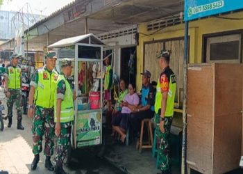 Jelang Pemilu 2024, Anggota Koramil Jajaran Kodim 0808/Blitar Gencarkan Patroli Di Wilayah Masing-Masing