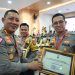 Polrestabes Surabaya Raih Penghargaan Penyelesaian Perkara Lalu Lintas Terbaik Tingkat Polda Jatim