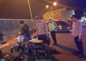 Tindaklanjuti Sambatan Warga di Jumat Curhat Polisi di Gresik Gelar Razia Bali