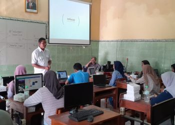 Satresnarkoba Polres Bojonegoro Giat Binluh dan Sosialisasi Tentang Bahaya Narkoba Pada Peserta Pelatihan SMM Bojonegoro