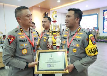Sukses Gelar Operasi Lilin Semeru 2023, Polresta Sidoarjo Raih Penghargaan dari Kapolda Jatim