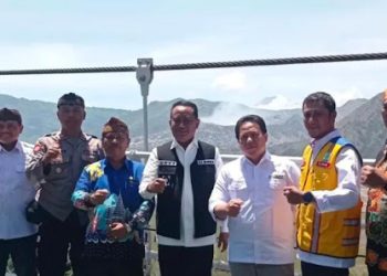 Pemkab Probolinggo dan BBTNBTS Adakan Audensi Rencana  Pengelolaan Terminal wisata Seruni Point’ dan Jembatan Kaca di Sukapura 