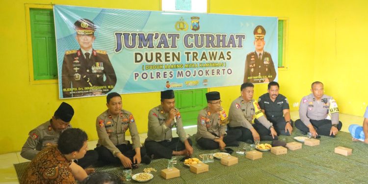 Jumat Curhat Polres Mojokerto Sosialisasikan Pencegahan Kenakalan Remaja